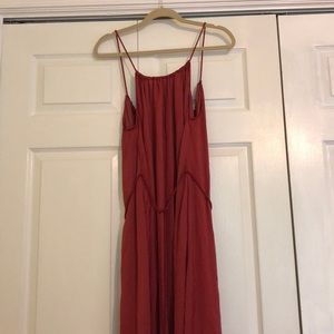 Abercrombie Red Grecian Dress
